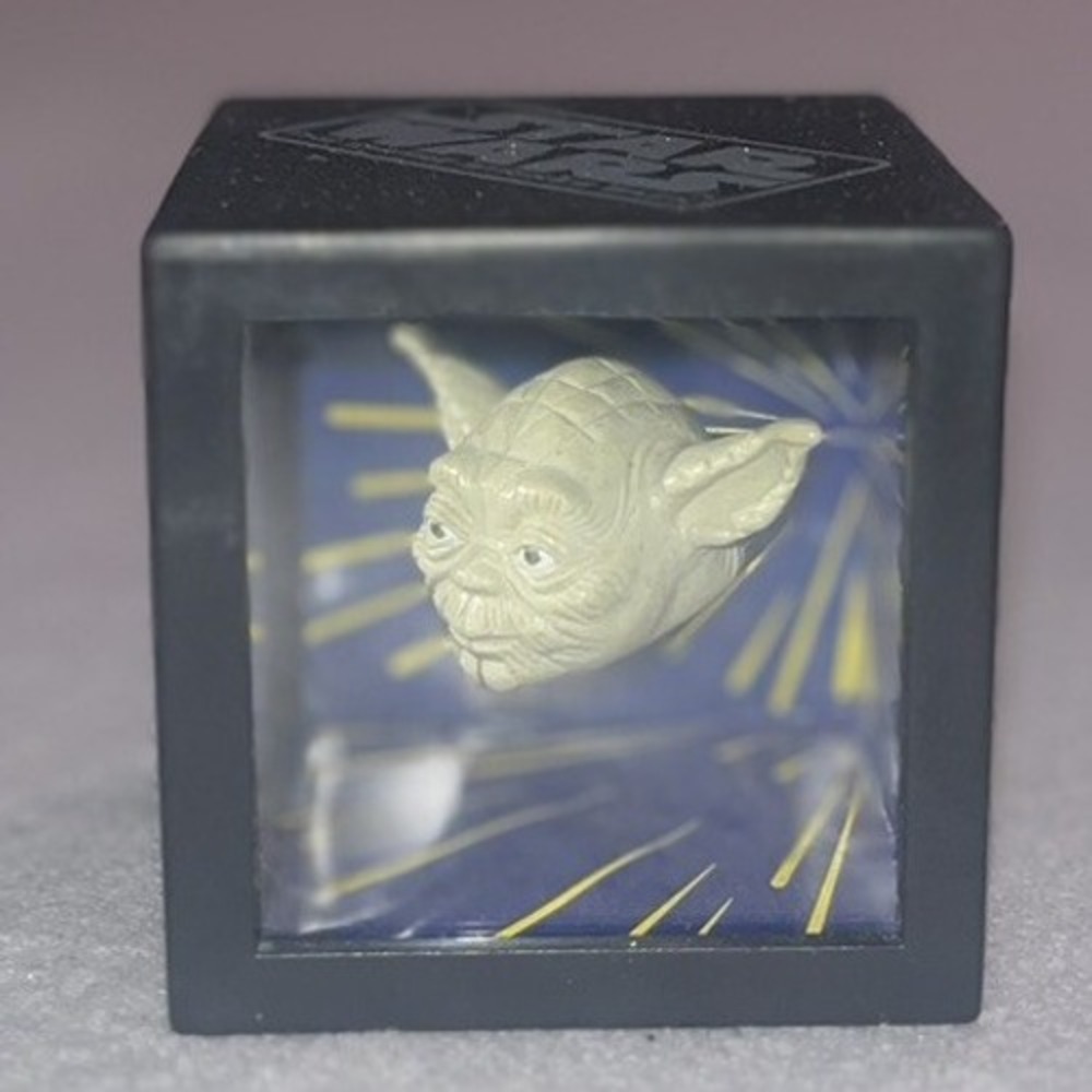 Yoda Darth Vader Taco Bell Cube Vintage Star Wars Toy 90s‎ Y2K Fast Shipping!